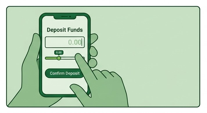 Neteller deposit amount illustration